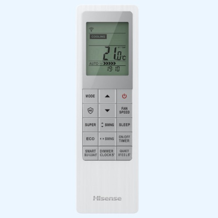 AS-13UW4RVETG01(S) Wi-Fi SILVER CRYSTAL SUPER DC Inverter Hisense Инверторная сплит-система